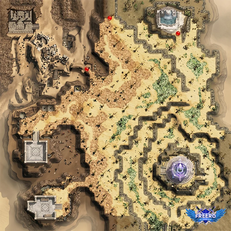 Arunafeltz (Rachel) Map