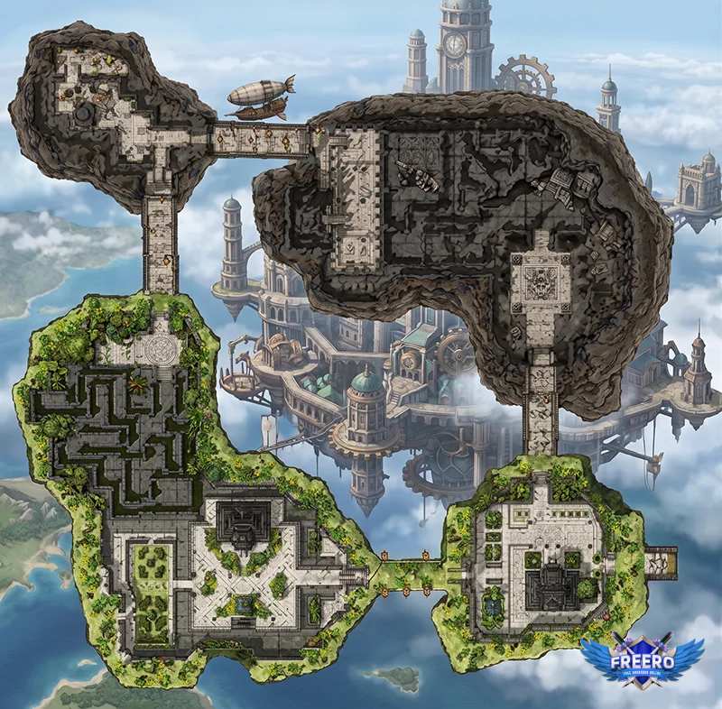 Schwartzvaltz (Yuno) Map